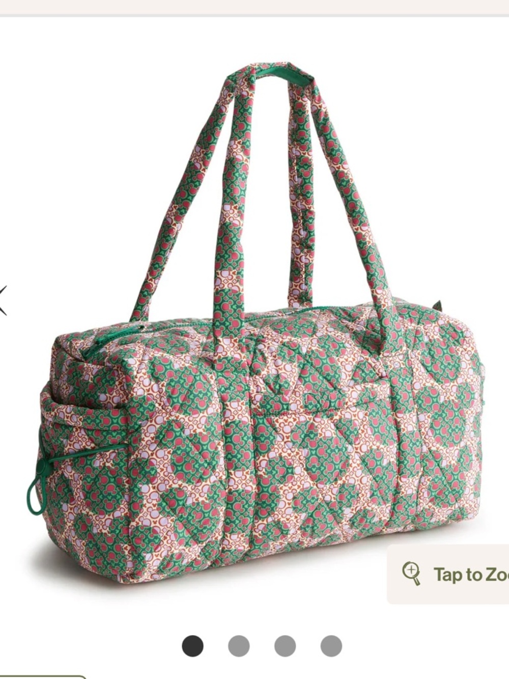 New rare Vera Bradley Mickey Mouse Kaleidoscope Lavender- Disney original